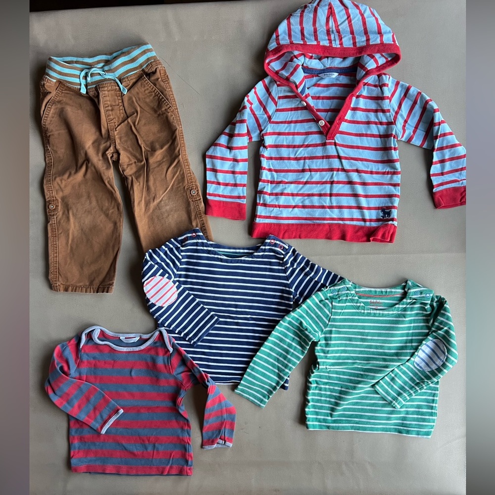 Bundle of 5 size 2-3 Boden separates in GUC for normal wear/fading